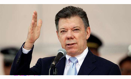 Santos reanudará conversaciones de paz con la guerrilla ELN